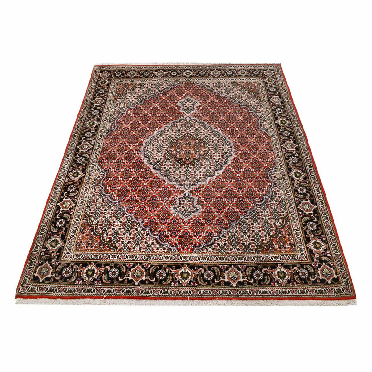 Perzisch tapijt - Tabriz - Royal - 203 x 153 cm - roest