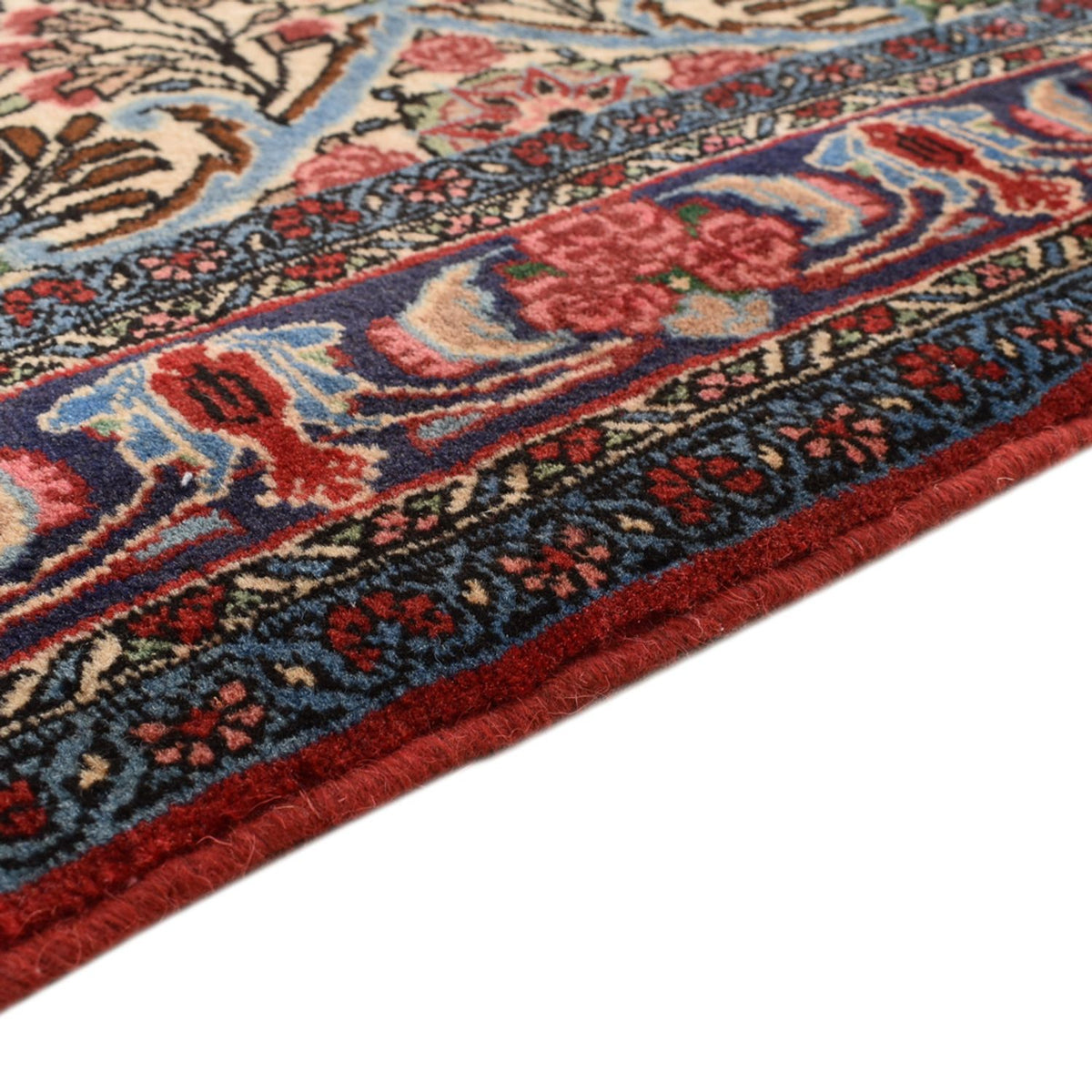 Loper Perzisch tapijt - Bijar - 375 x 83 cm - beige