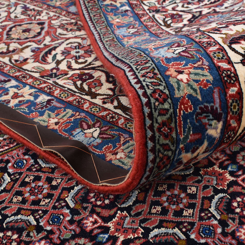 Perzisch tapijt - Bijar - 410 x 304 cm - bordeauxrood