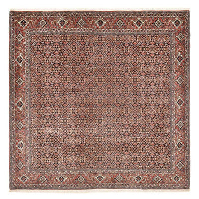 Perzisch tapijt - Bijar vierkant  - 204 x 203 cm - roest