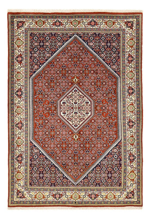 Perzisch tapijt - Bijar - 203 x 135 cm - roest