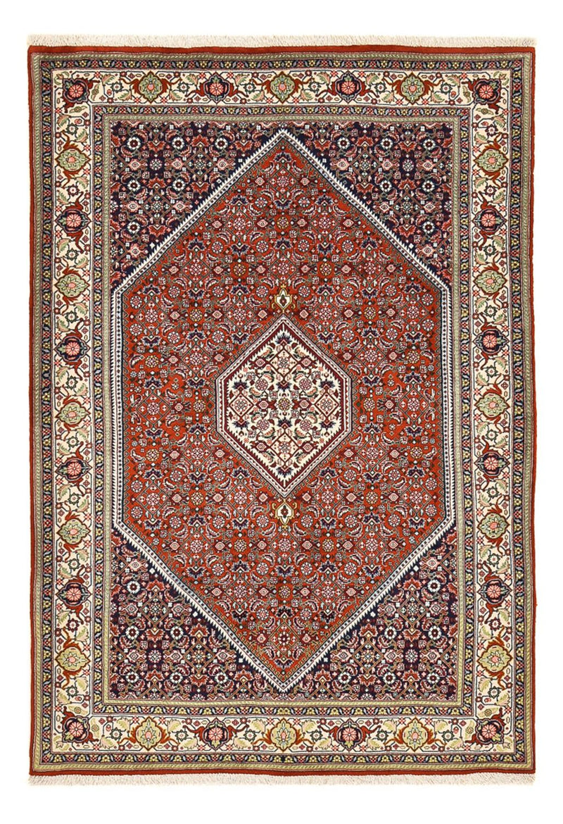 Perzisch tapijt - Bijar - 203 x 135 cm - roest