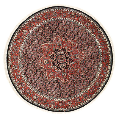 Perzisch tapijt - Bijar rond  - 150 x 150 cm - roest