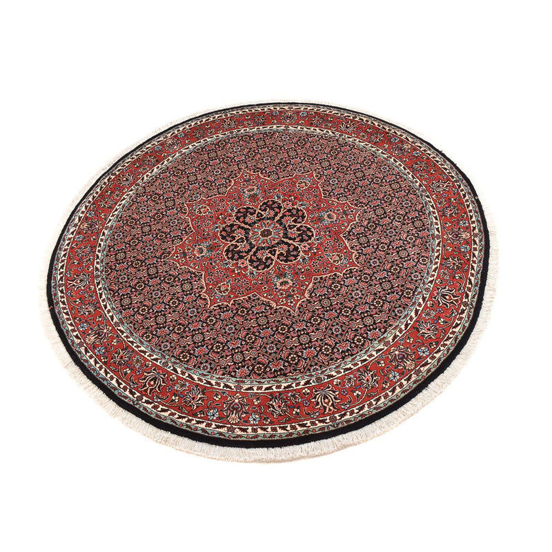 Perzisch tapijt - Bijar rond  - 150 x 150 cm - roest