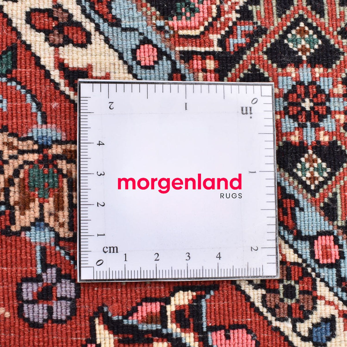 Perzisch tapijt - Bijar rond  - 150 x 150 cm - roest