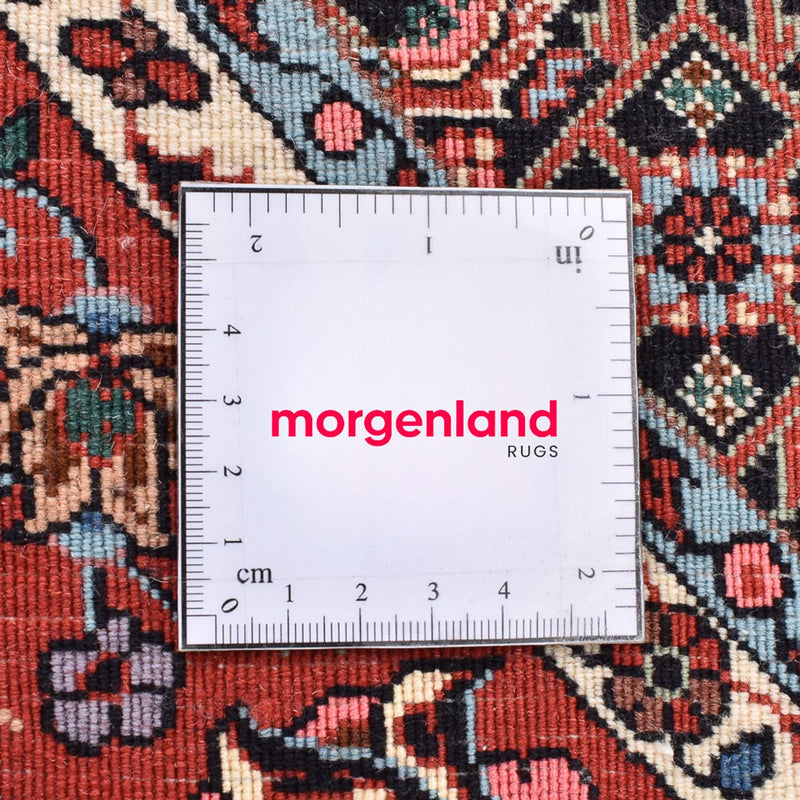 Perzisch tapijt - Bijar rond  - 150 x 150 cm - roest