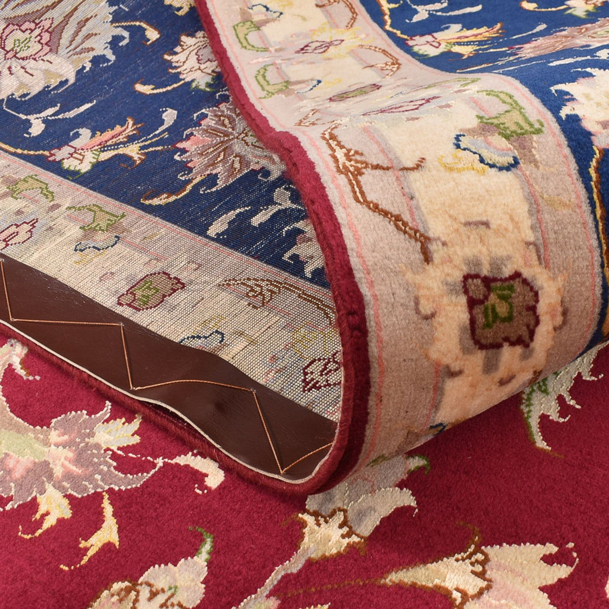 Perzisch tapijt - Tabriz - Royal - 290 x 253 cm - rood