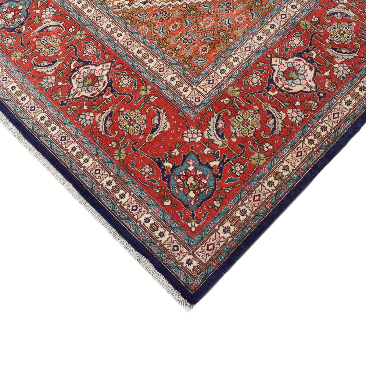 Perzisch tapijt - Tabriz - Royal - 383 x 302 cm - roest