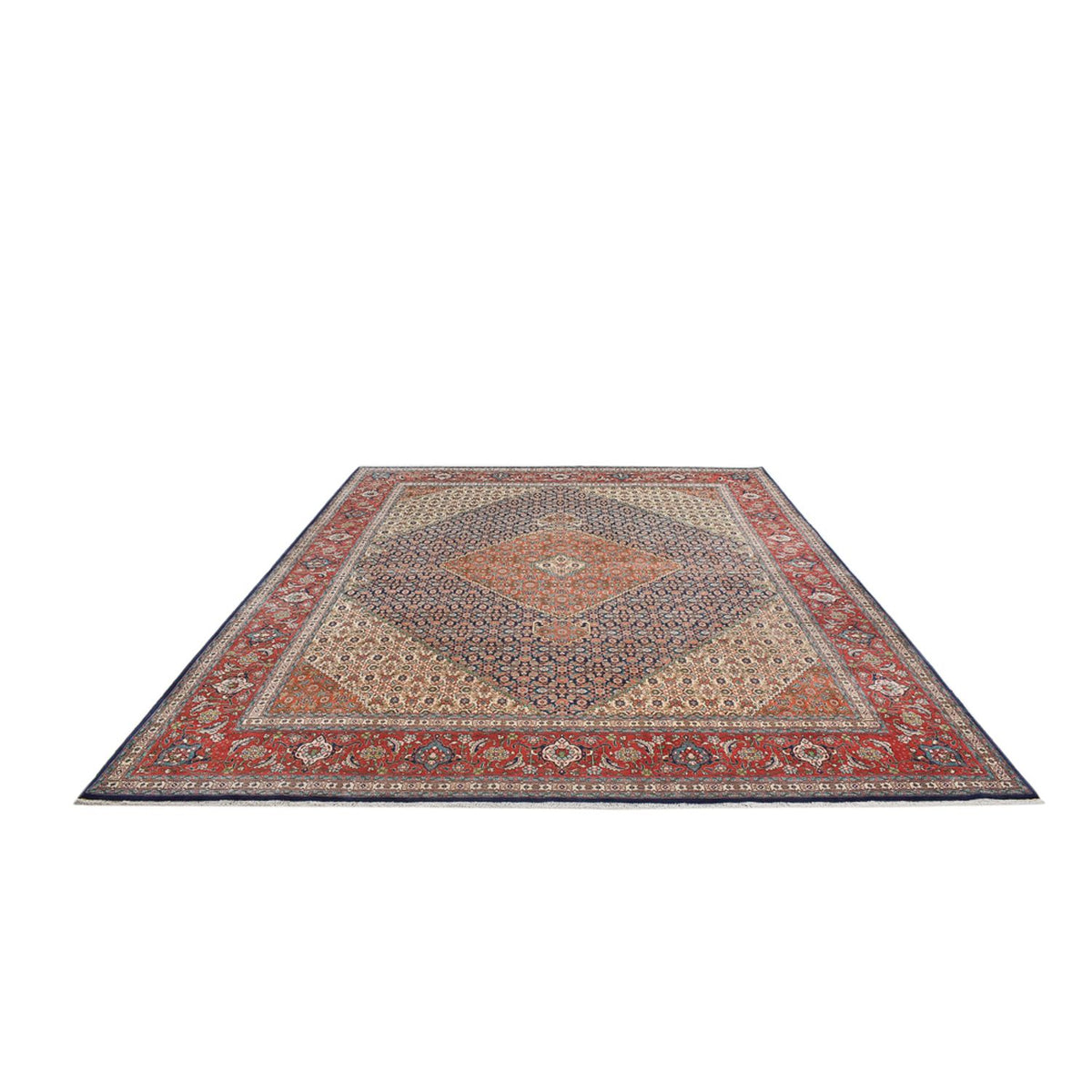 Perzisch tapijt - Tabriz - Royal - 383 x 302 cm - roest