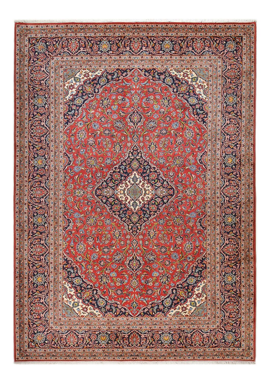 Perzisch tapijt - Keshan - 350 x 246 cm - rood