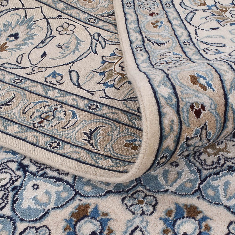 Perzisch tapijt - Nain - 410 x 294 cm - donkerblauw