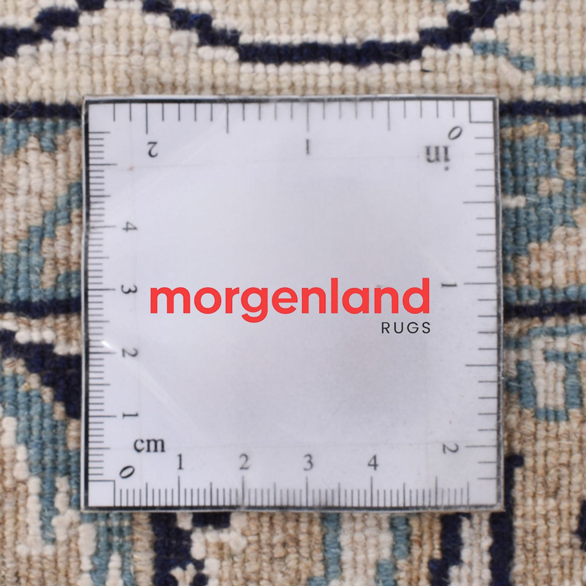 Perzisch tapijt - Nain - 410 x 294 cm - donkerblauw