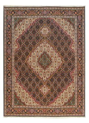 Perzisch tapijt - Tabriz - Royal - 201 x 150 cm - bruin