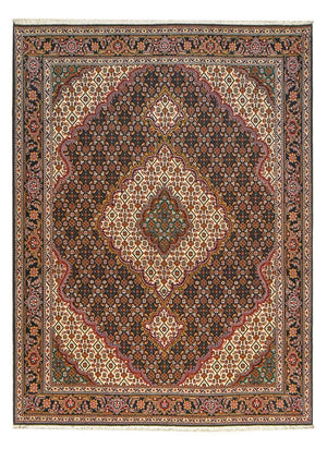 Perzisch tapijt - Tabriz - Royal - 201 x 150 cm - bruin