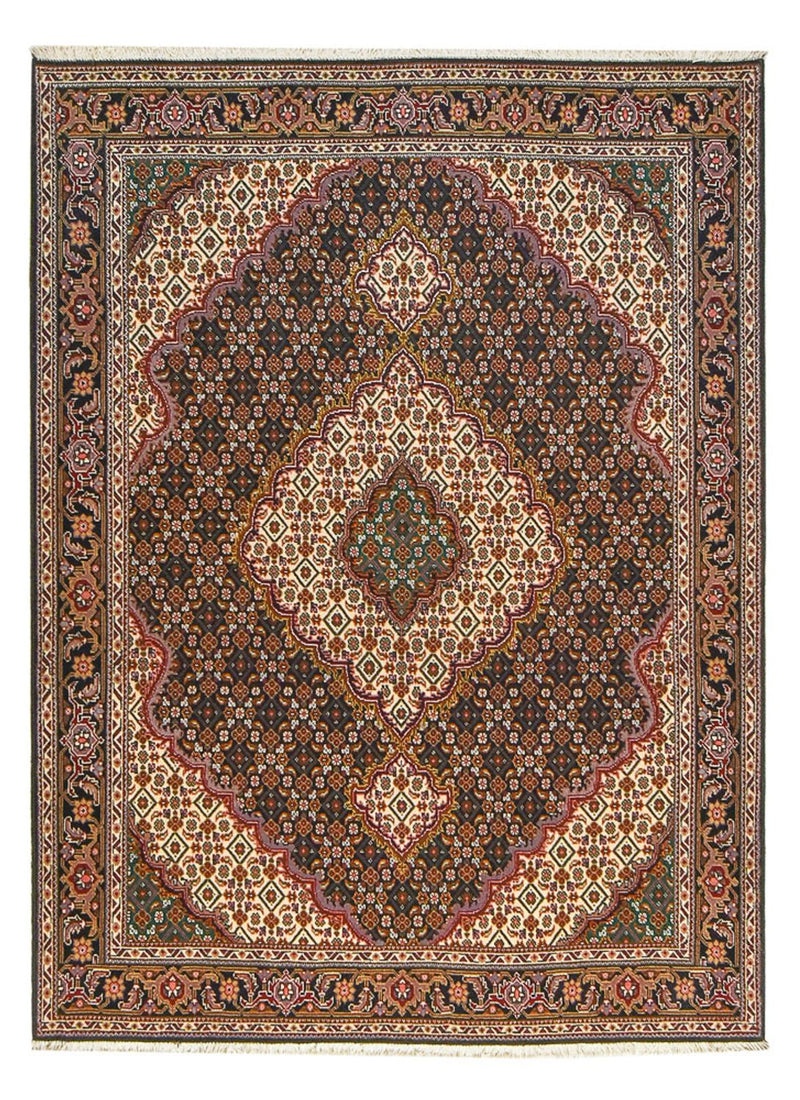 Perzisch tapijt - Tabriz - Royal - 201 x 150 cm - bruin