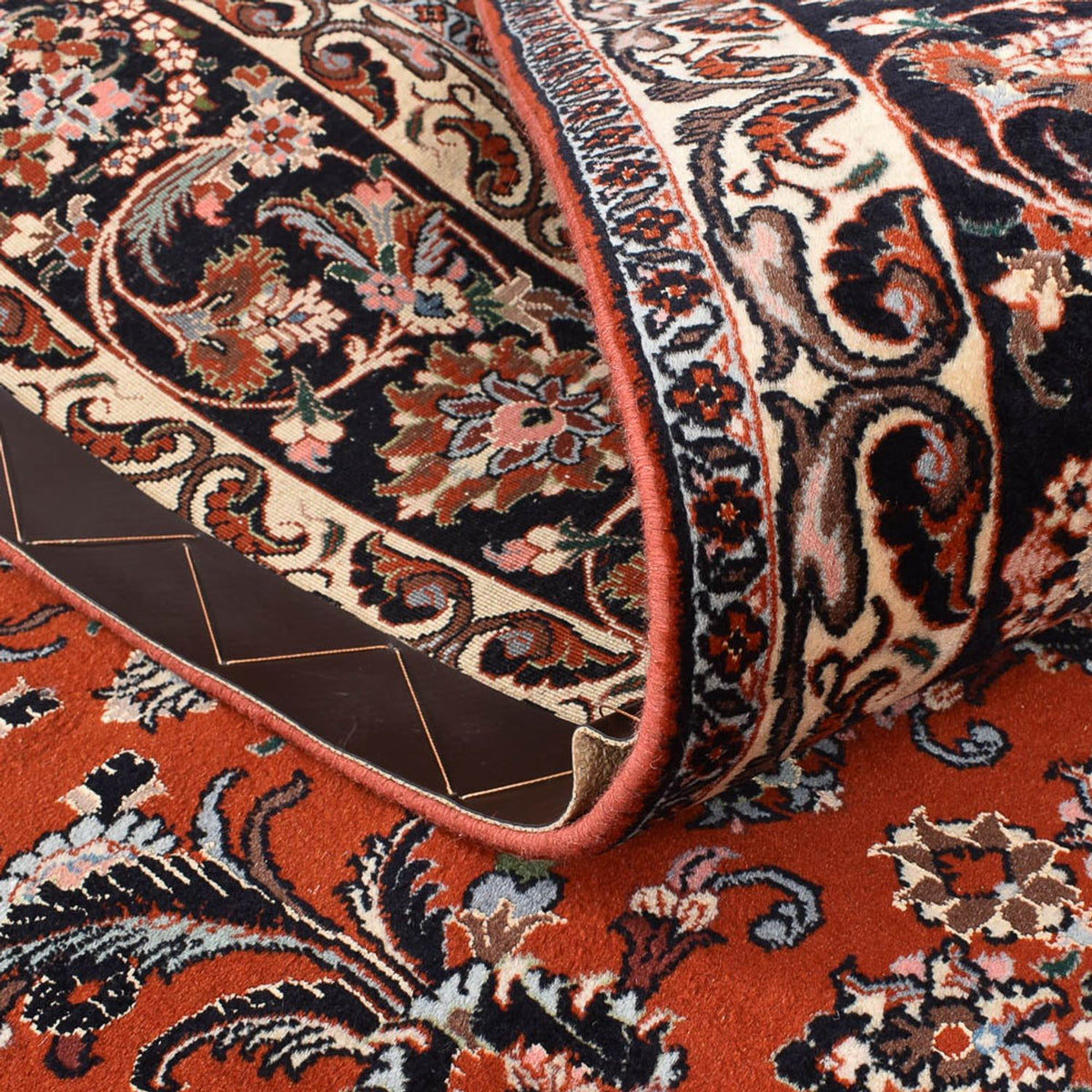 Perzisch tapijt - Bijar - 295 x 202 cm - licht rood