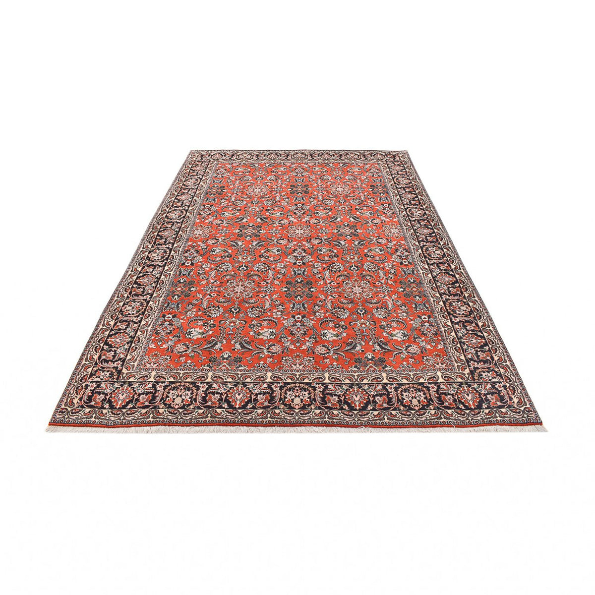 Perzisch tapijt - Bijar - 295 x 202 cm - licht rood