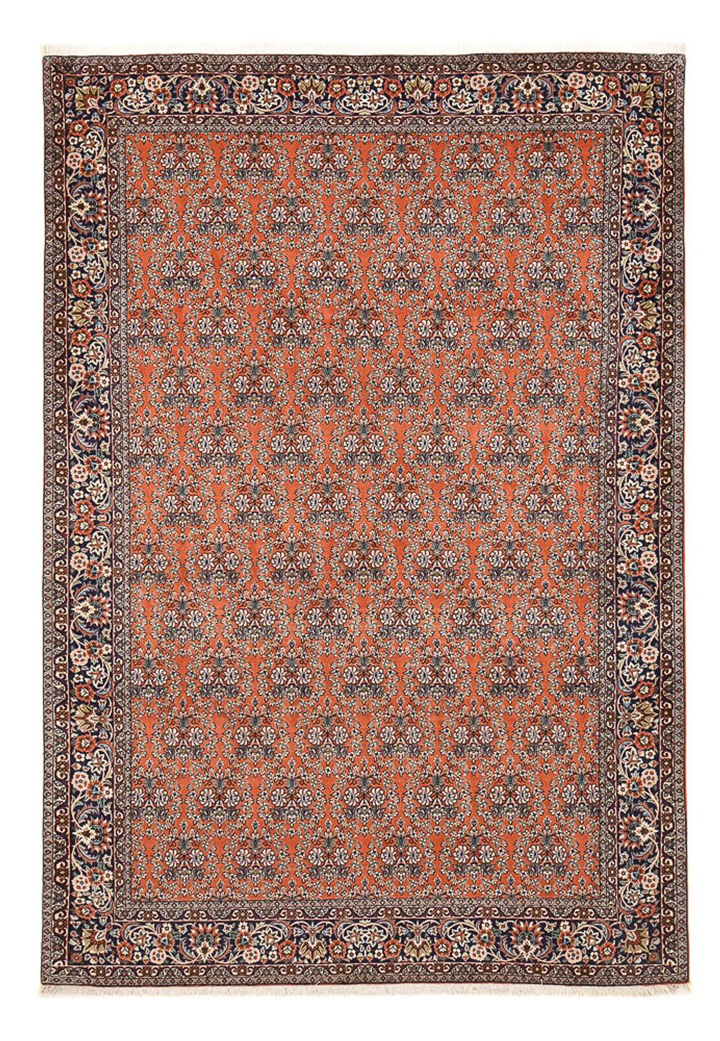 Perzisch tapijt - Bijar - 297 x 202 cm - licht rood