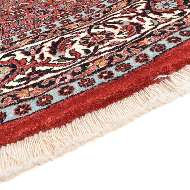 Perzisch tapijt - Bijar rond  - 150 x 150 cm - donkerrood