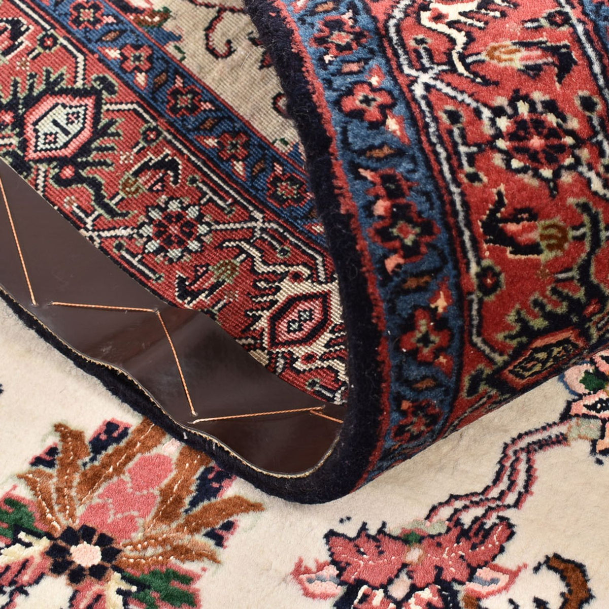 Perzisch tapijt - Bijar - 138 x 79 cm - crème