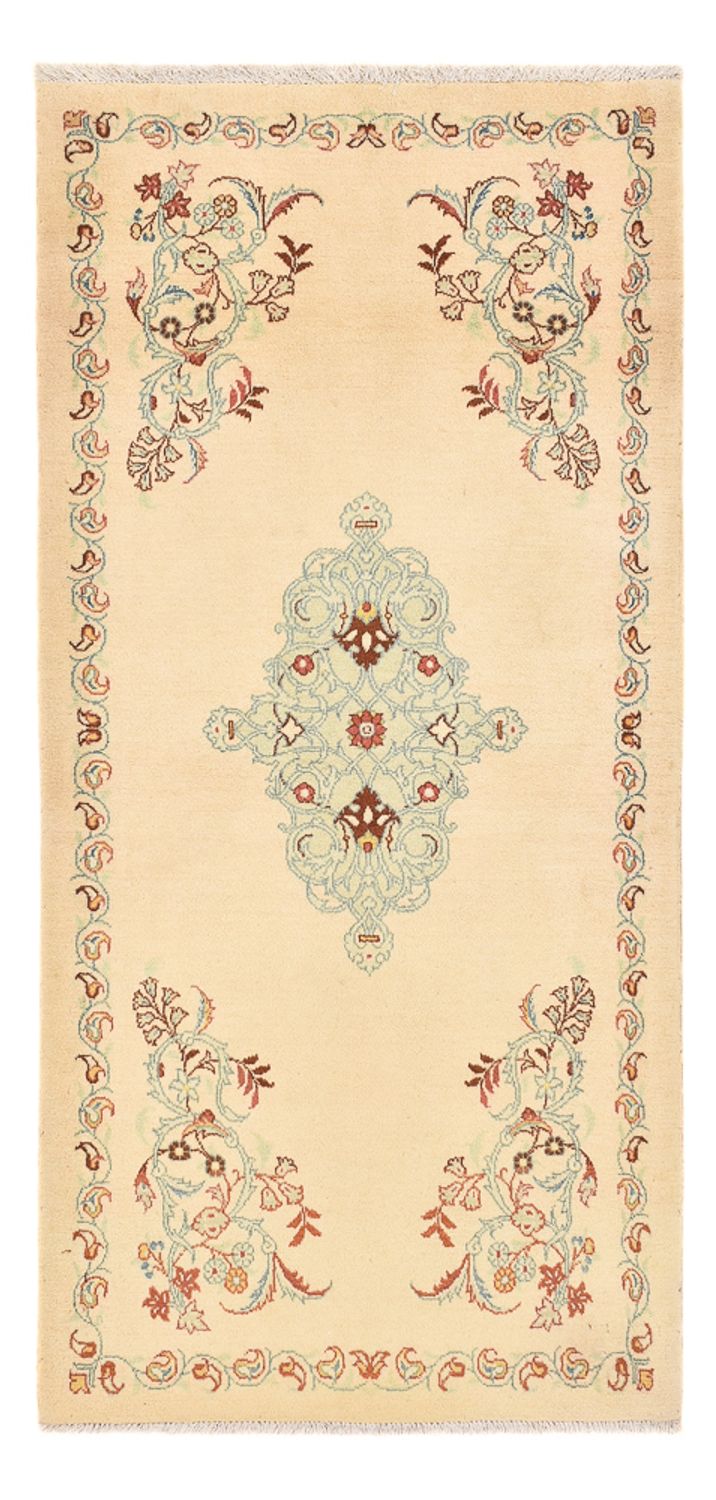Perzisch tapijt - Keshan - 158 x 75 cm - beige