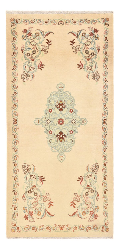 Kashan Tapijt 75x158cm - Perzisch tapijt - beige