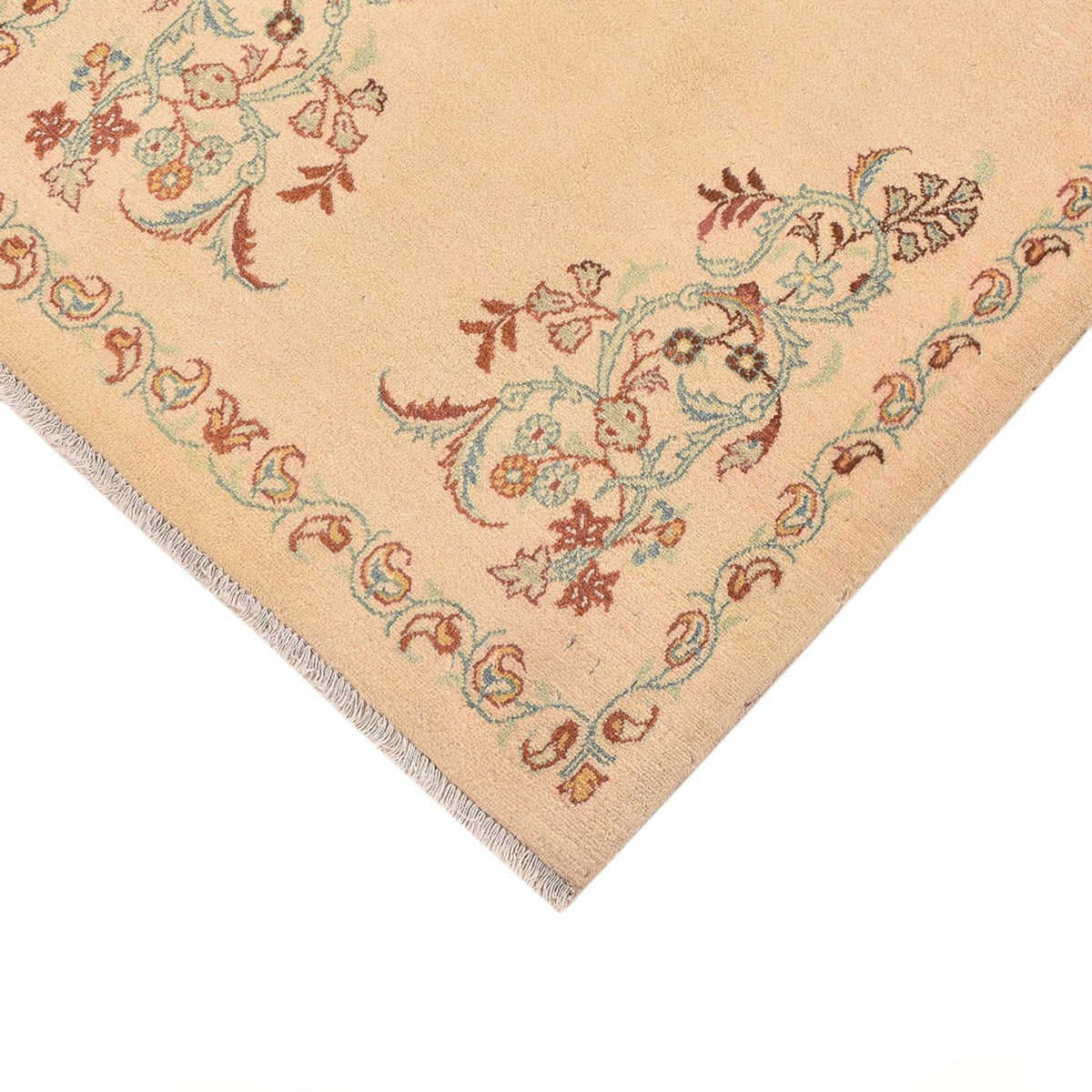 Perzisch tapijt - Keshan - 158 x 75 cm - beige