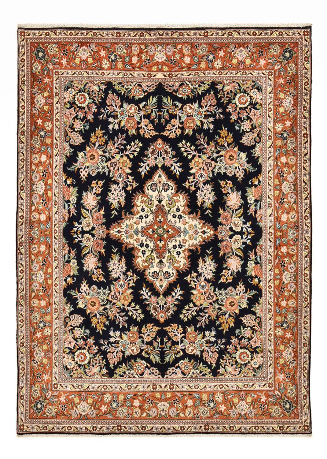 Perzisch tapijt - Klassiek - 240 x 175 cm - donkerblauw