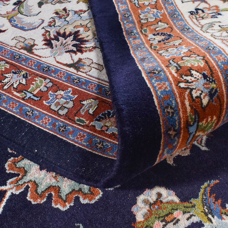 Perzisch tapijt - Klassiek - Koninklijke - 344 x 252 cm - donkerblauw