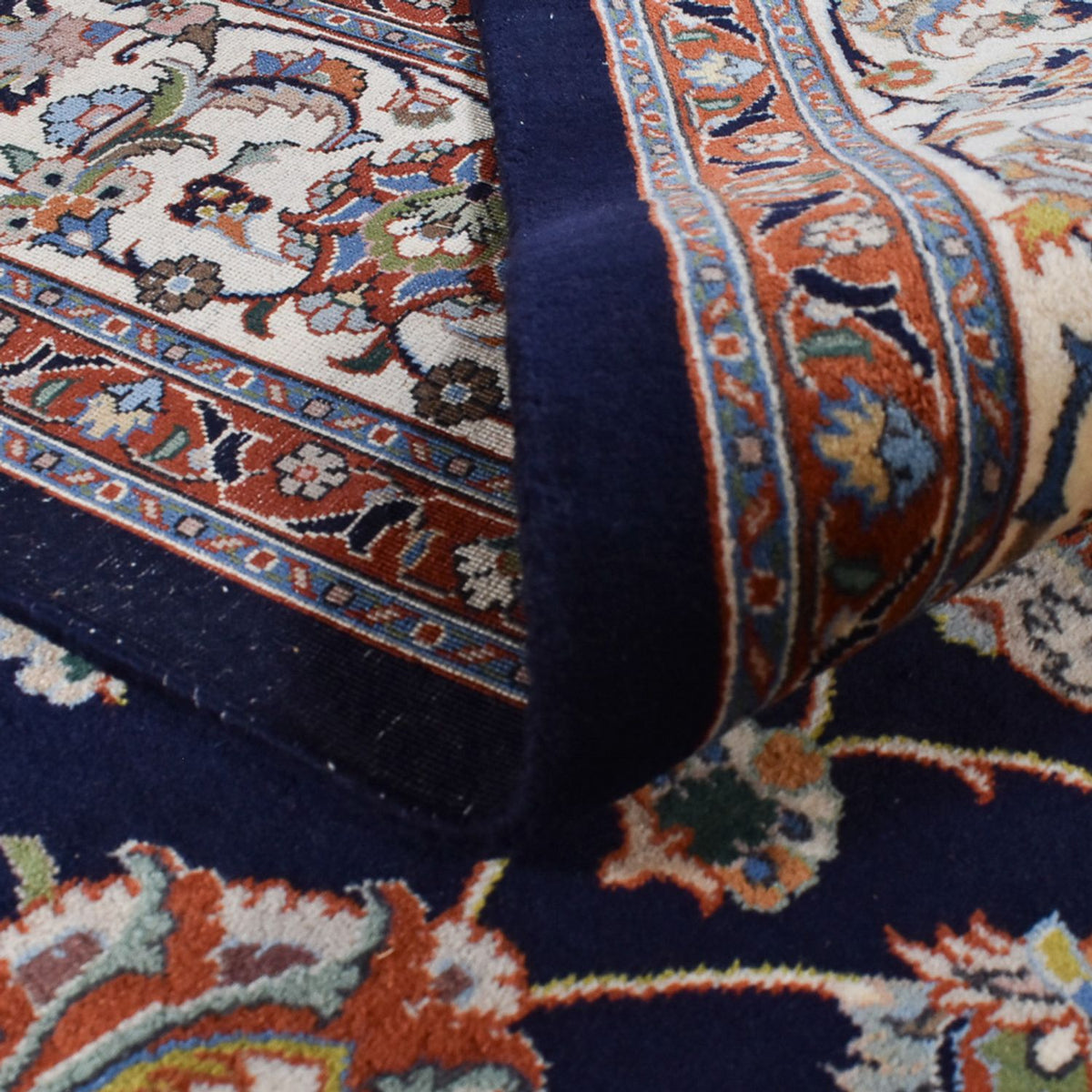 Perzisch tapijt - Klassiek - Koninklijke - 341 x 252 cm - donkerblauw