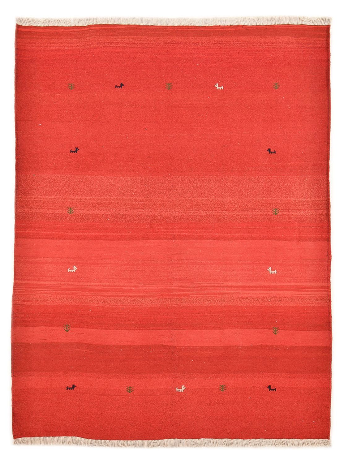 Gabbeh tapijt - Perzisch - 227 x 174 cm - rood