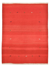 Gabbeh tapijt - Perzisch - 227 x 174 cm - rood