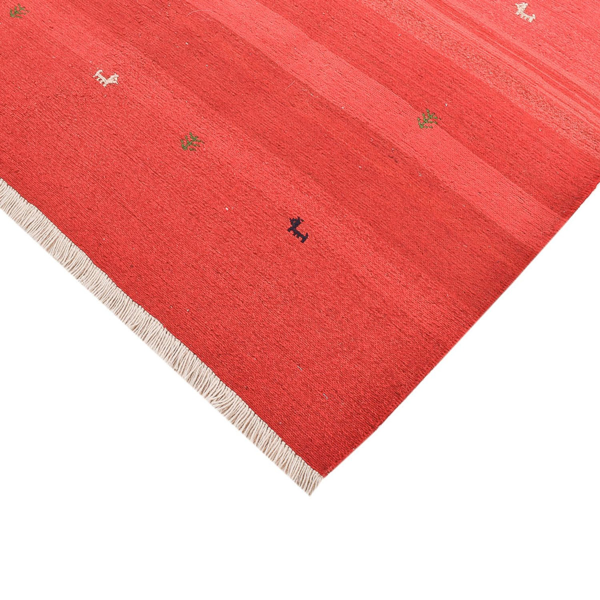 Gabbeh tapijt - Perzisch - 227 x 174 cm - rood