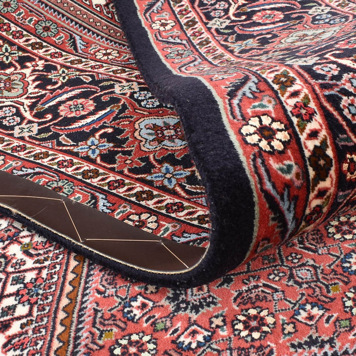 Perzisch tapijt - Bijar - 303 x 201 cm - bordeauxrood