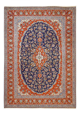 Perzisch tapijt - Keshan - 350 x 255 cm - donkerblauw