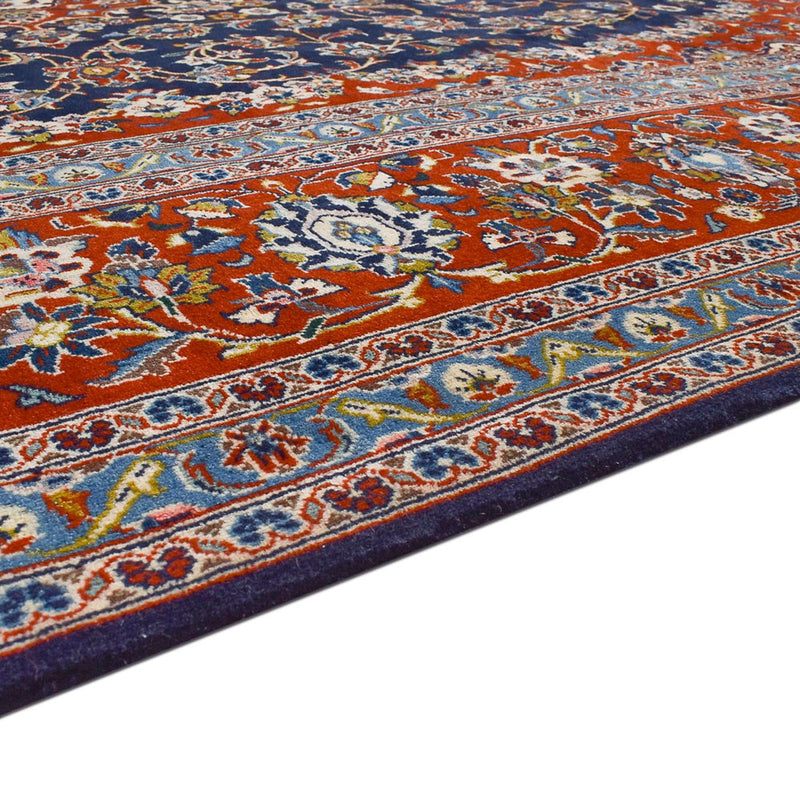 Perzisch tapijt - Keshan - 350 x 255 cm - donkerblauw