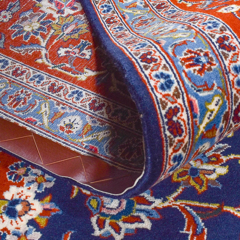 Perzisch tapijt - Keshan - 350 x 255 cm - donkerblauw