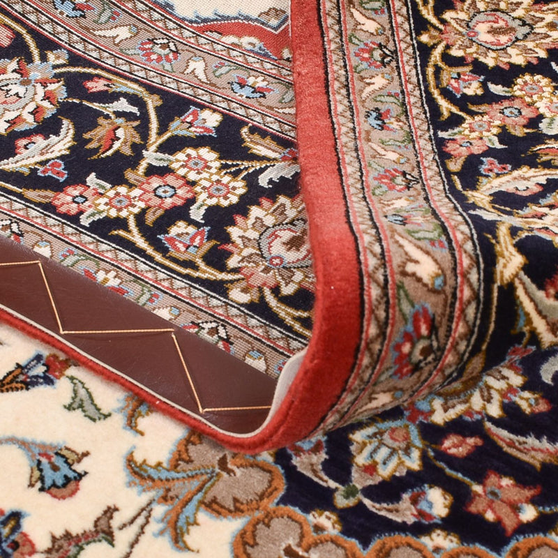 Perzisch tapijt - Ghom - Koninklijk - 207 x 134 cm - veelkleurig