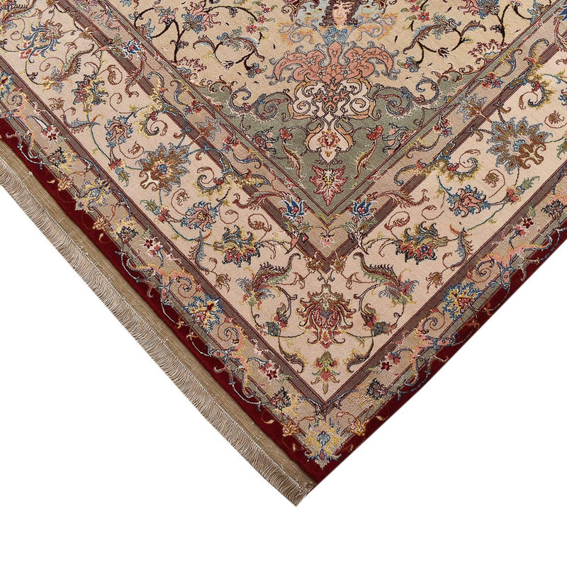 Perzisch tapijt - Tabriz - Royal - 305 x 198 cm - rood