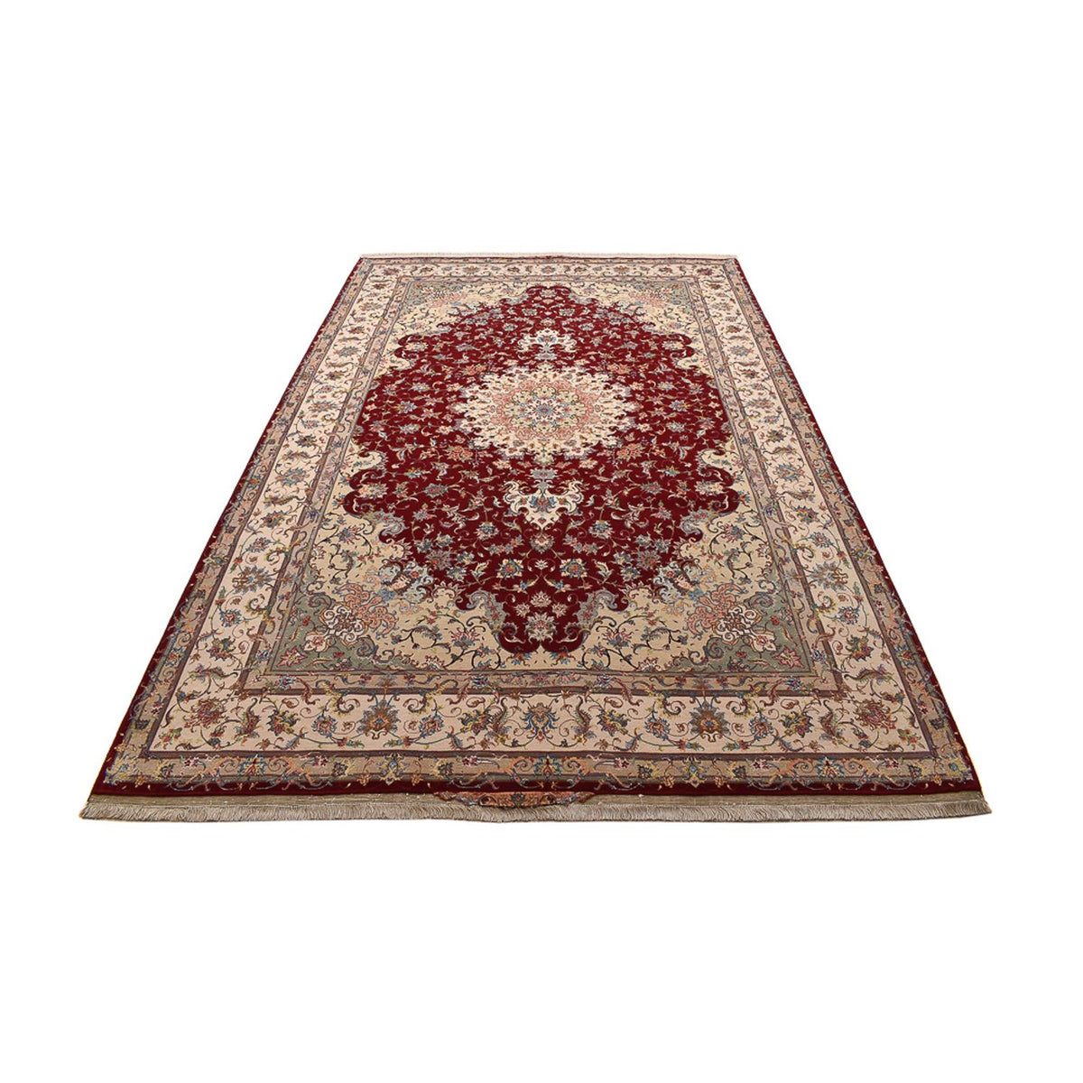 Perzisch tapijt - Tabriz - Royal - 305 x 198 cm - rood