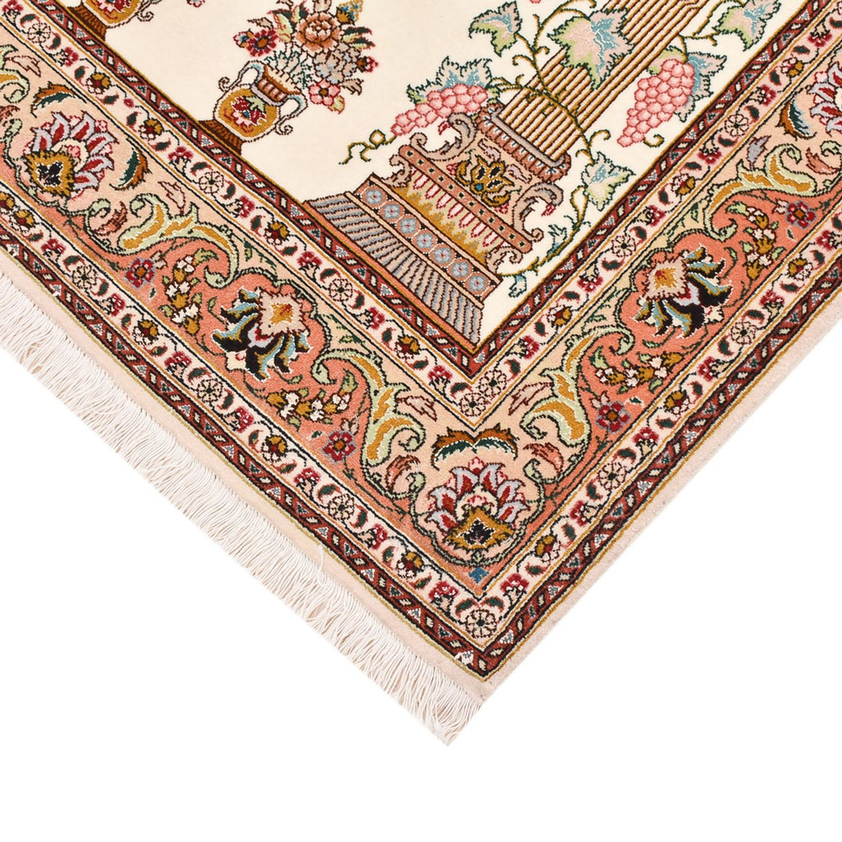 Perzisch tapijt - Tabriz - Royal - 160 x 102 cm - veelkleurig