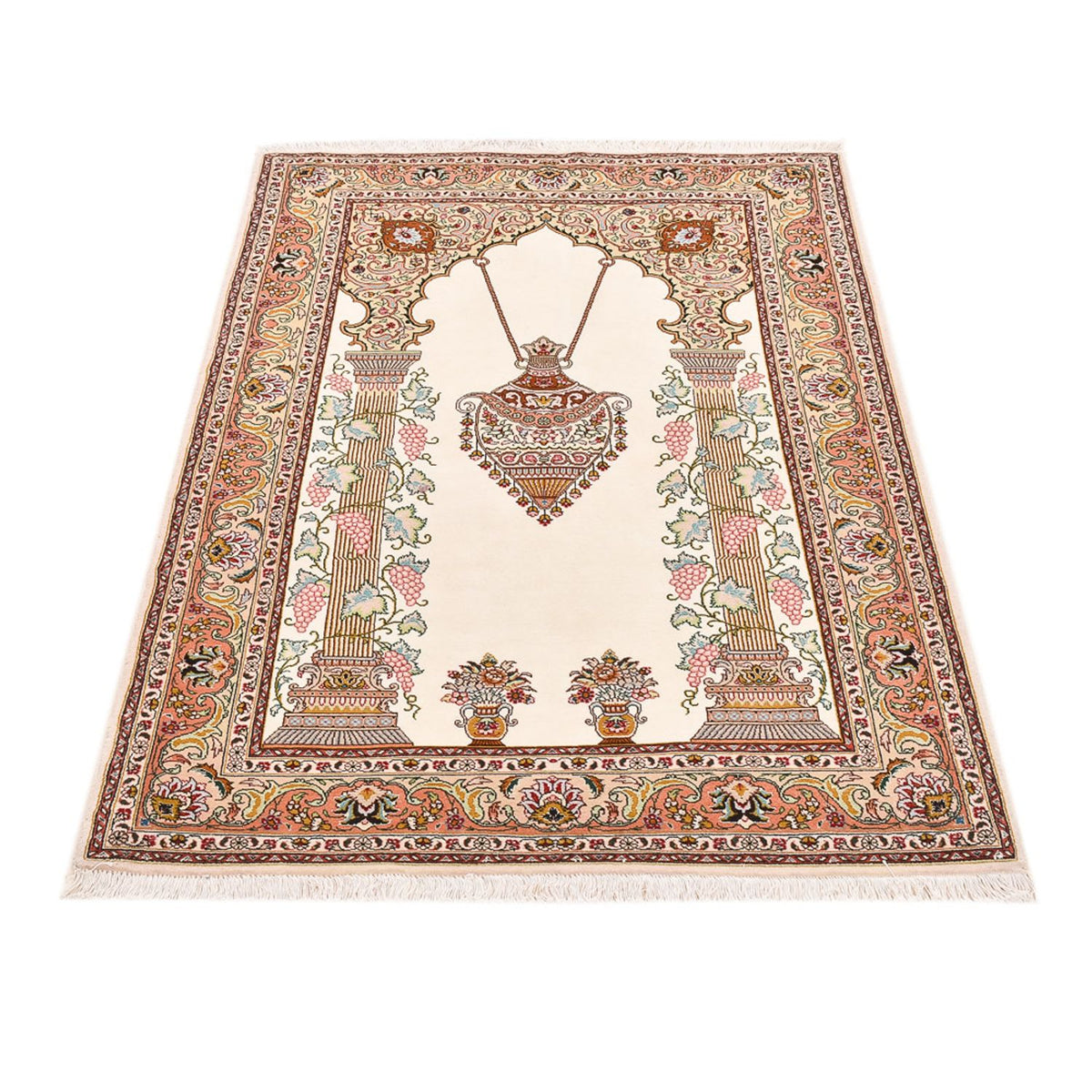 Perzisch tapijt - Tabriz - Royal - 160 x 102 cm - veelkleurig