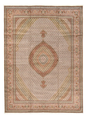 Perzisch tapijt - Tabriz - Royal - 500 x 356 cm - donker beige