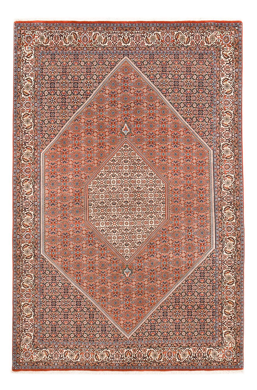 Perzisch tapijt - Bijar - 315 x 214 cm - roest