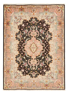 Perzisch tapijt - Tabriz - Royal - 210 x 151 cm - donkerblauw