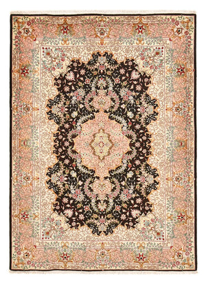 Perzisch tapijt - Tabriz - Royal - 210 x 151 cm - donkerblauw