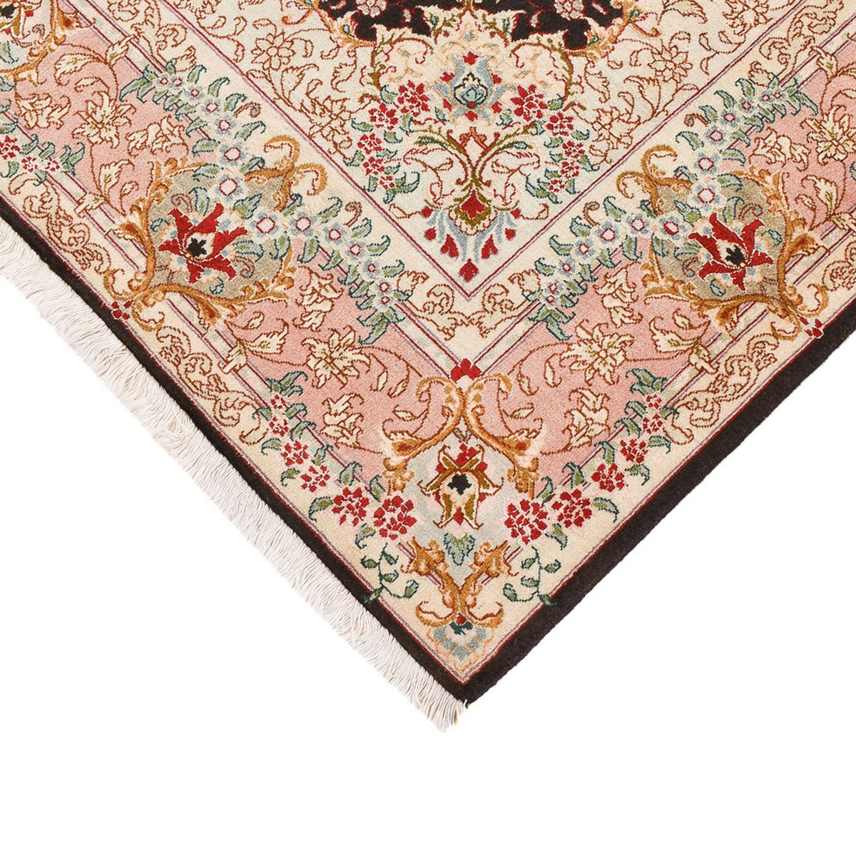 Perzisch tapijt - Tabriz - Royal - 210 x 151 cm - donkerblauw