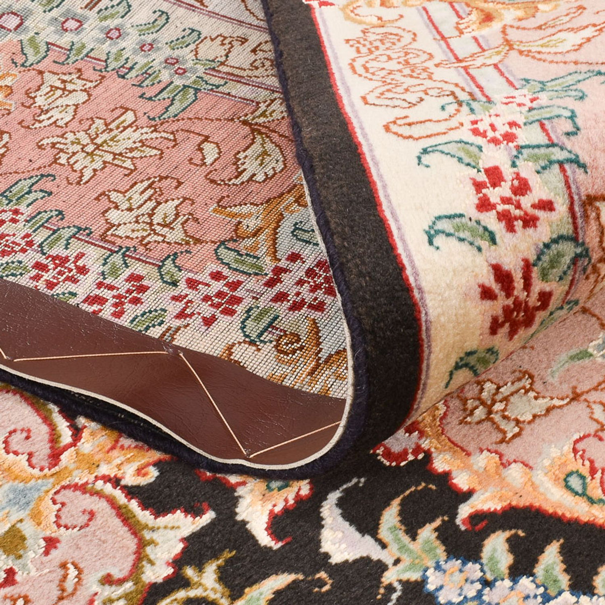 Perzisch tapijt - Tabriz - Royal - 210 x 151 cm - donkerblauw