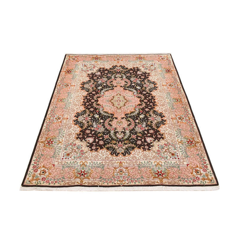 Perzisch tapijt - Tabriz - Royal - 210 x 151 cm - donkerblauw