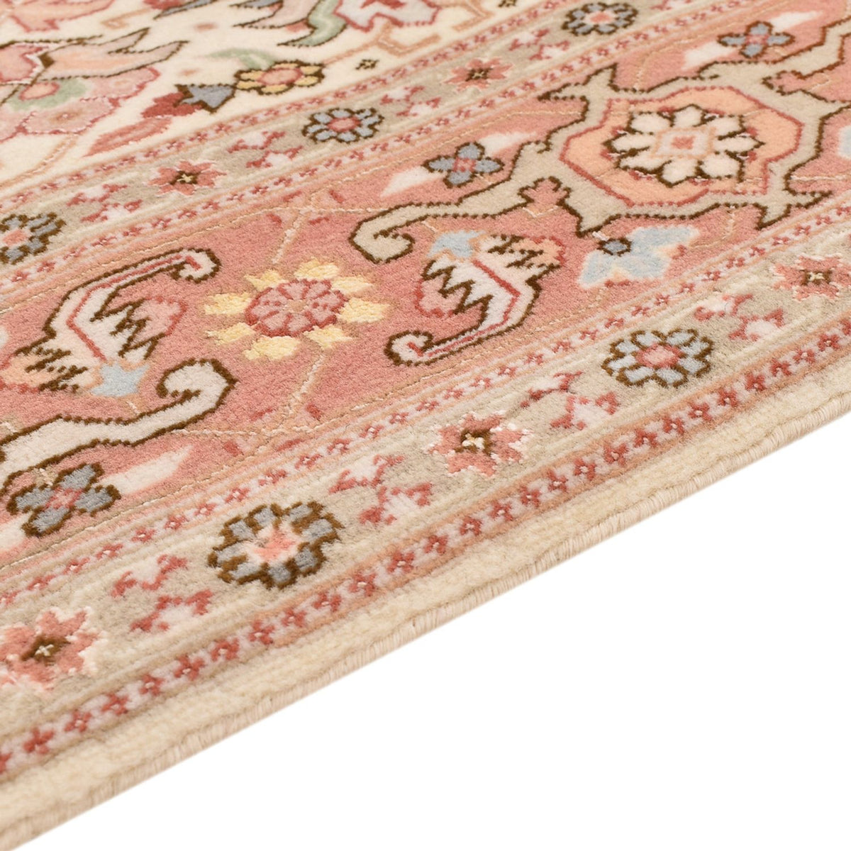 Perzisch tapijt - Tabriz - Royal - 159 x 102 cm - licht rood